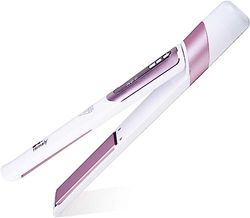 himaly Mini Piastre per Capelli Professionale, Controllo della temperatura a 6 velocità, Riscaldamento Rapido, Display LCD Piastra Capelli, Dimensioni Compatte, Multivoltaggio Automatico