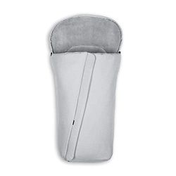 Hauck Sacco a Pelo per Passeggino e Rimorchio Bici Pushchair Winter Footmuff, Sacco Coprigambe Universale con Antiscivolo e Facile da Fissare,Lavabile in Lavatrice, Grigio