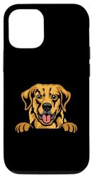 Carcasa para iPhone 14 Pro Golden Retriever Grace: Compañero Leal