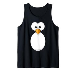 Divertente costume di Halloween Pinguino nero Canotta