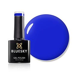 Bluesky Vernis Gel Semi Permanent Cure sous Lampe UV/LED Blue Bamboo 10 mL, N32