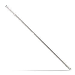 Relaxdays Telescopic, Extensible Rod for Curtains, Showers, Door Frames & More, No Drilling, Stainless Steel, 150-280 cm