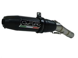 GPR Italia Escape homologado con tubo de conexión para S 1000 RR 2012/14, Deeptone negro