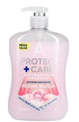 Astonish Protect and Care Kind to Skin Moisturising Anti-Bacterial Hand Wash Soap, Peony Bloom, 600ml