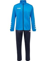 hummel Tuta da uomo Ensemble Promo Poly Track Suit, blu, M EU 205876