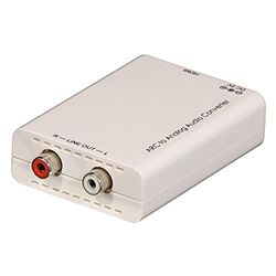 LINDY 38092 HDMI ARC DAC - Converts HDMI ARC to Analogue Audio, 5.5 x 8.2 x 2.25 cm; 100 Grams