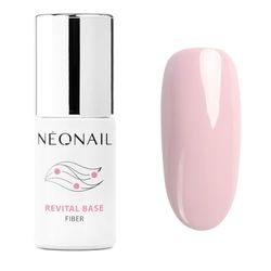 NEONAIL Vernis Semi Permanent Base Coat 7,2 ml Gel UV Semi Permanent Revital Base Fiber Creamy Splash Vernis à Ongles Gel Polish Gel UV Nail Art