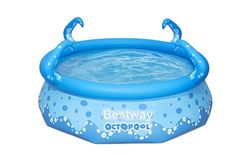 Uppblåsbar plaskpool för barn Bestway 274 x 76 cm Blå 3153 L