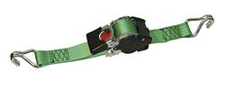 Kerbl Sangle d'Arrimage Automatique pour Élevage Vert 3 m 50 mm