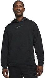 NIKE DM5889-010 M NK NPC Fleece PO Sweatshirt Men's Black/Black/Iron Gray L