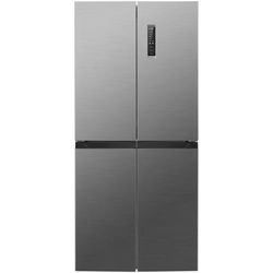 Bomann, Frigorífico y Congelador de Acero Inoxidable 362L KG7358-Inox, Capacidad 173L, Frigorífico 121L, Congelador 52L, Iluminación LED, Control de Temperatura, Alarma de Apertura, 142,5x49,5x56 cm