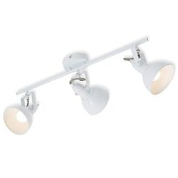 BRILONER - Candeeiro de teto, design retro/vintage, iluminação de sala de estar, casa, 3 x E14, 40 W, candeeiro de teto, holofotes LED interior teto, candeeiros de teto quarto, 55,4 x 10 x 18,1 cm,