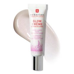 Erborian Glow Cream Gezichtscrème met glow-effect, de Koreaanse Face Cream Primer voor een stralend gezicht, perfect voor alle huidtypes, 15 ml, amandel