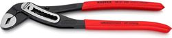 Knipex Alligator® Prendedor preto atramentado, revestido de plástico antiderrapante 250 mm (cartolina auto-serviço/blíster) 88 01 250 SB