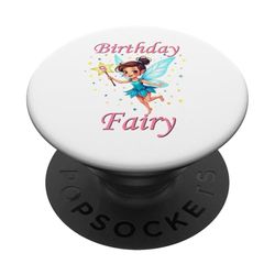 Magical 9th Birthday Fairy Pixie Sprite Girl Bday Edad 9 PopSockets PopGrip Adhesivo