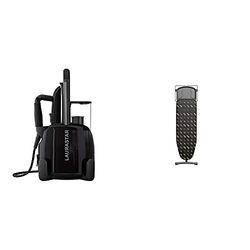 Laurastar Lift Plus Ultimate Black & 153.0001.898 Comfortboard Glasses Table à Repasser Noir 158 x 45 x 95 cm