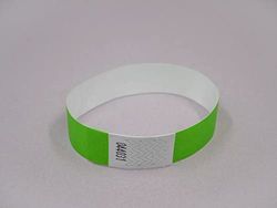 AVERY - Scatola di 1000 braccialetti di carta TYVEK, larghezza 19 mm, verde fluo