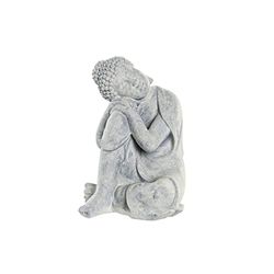 DKD Home Decor Figura Decorativa, Grigio, Estándar