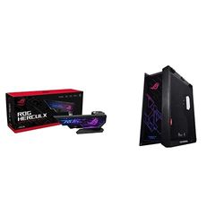 ASUS ROG Strix Helios Colore Nero in bundle con sostegno per schede video ROG Herculx