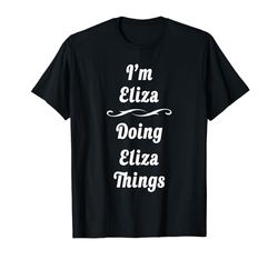 Camisa personalizada con nombre de Eliza Eliza Birthday Camiseta