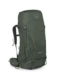 Osprey Kestrel Mochilas de senderismo para hombres - Diseño duradero para cualquier entorno al aire libre - Panel trasero Airscape - Cubierta para lluvia incluida, Bonsai Green, L/XL, 38 L