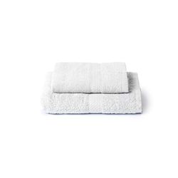 Caleffi Set Asciugamani Bagno Viso e Bidet in Cotone, Asciugamani Resistente a Lavaggi, Include 1 Asciugamano Viso 55x100 cm e 1 Asciugamano Bidet Ospite 40x60 cm, Asciugamani Caleffi 2 Pezzi