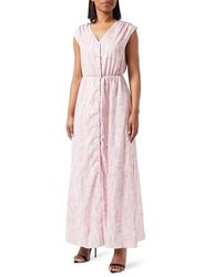 dedica dames maxi-jurk jurk, roze, L