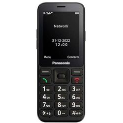 Panasonic KX-TU250EXB 4G Essentials Telefono cellulare, pulsante di chiamata di emergenza SOS, funzione vivavoce, ampio display