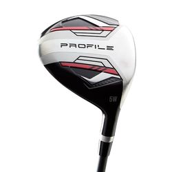 Wilson Profile da Uomo Fairway Singolo, Legno, Rosso/Nero, Standard