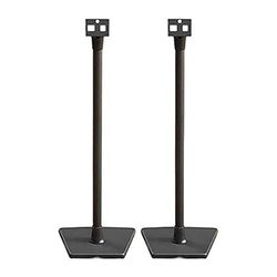 Sanus WSS22-B2 Suportes de altifalante sem fios concebidos para Sonos One, Play: 1 e Play: 3 - Par (preto)