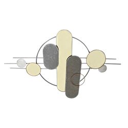 DECORACION PARED METAL PVC 130X5X80,6 MODERNO