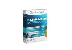 Santarome - PLASMA MARIN ISOTONIQUE PROCÉDÉ QUINTON - Vitalité - 20 ampoules