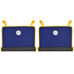 Splash About Baby Neoprene Changing Mat, Navy Yellow (Pack of 2)