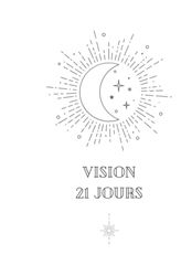 Carnet vision 21 jours: Carnet de notes - 21 jours