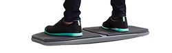 Gaiam Evolve Balansbord voor sta-bureau, anti-vermoeidheid wiebelbord voor thuis, kantoor, fysiotherapie en trainingsapparatuur, stabiliteitswip voor constante beweging, verhoogt de focus, vloermat