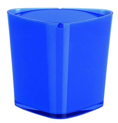 spirella 10.15482 Trix-Acrylic - Pattumiera a Base Triangolare, Colore: Blu