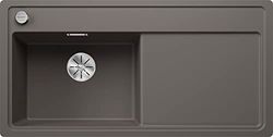 BLANCO Zenar XL 6 S-F 527374, Silgranit vulkaangrijs, wastafel links, met afvoerafstandsbediening, zonder accessoires