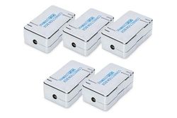 Digitus DN-93903 - LSA Connection Module Cat 6 - Pack of 5 - Shielded - Cat6 LSA Insulation Terminal - AWG 22 to AWG 26 - For Ethernet Cable, Network Cable, Installation Cable, Installation Cable