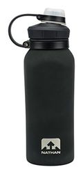 Nathan Hammerhead Botella, Unisex Adulto, Negro, 710 ml