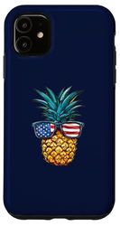 Life Is Really Good - Occhiali da sole da spiaggia con bandiera USA Custodia per iPhone 11