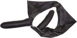 Latexunderkläder med 2 dildos