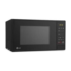 LG MH6042D - Microondas con Grill y Display Digital, de 20 litros y 700W, 5 Niveles de Potencia, Función I-Wave, Cocina Más Rápido, Mantiene Sabor, Fácil Limpieza, Color Negro