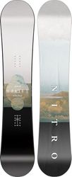 Nitro Snowboards Fate Board 25 Girls All Mountain Directional Twin Cam-Out Camber 25