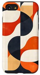 iPhone SE (2020) / 7 / 8 Vintage Geometric Retro Pattern Case