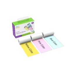 myFirst Carta Adesiva per Camera Insta 2 e Camera Insta Wi, 3 Rotoli, Rosa Blu Giallo