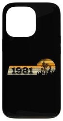 ATVs Quad-Biker adulti Compleanno Vintage 1981 Quad-Bike Custodia per iPhone 13 Pro