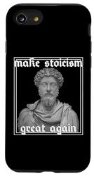 Custodia per iPhone SE (2020) / 7 / 8 Make Stoicism Great Again - Lo Stoico Marco Aurelio