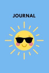 Hello Sunshine Journal - 192 Lined Pages (96 Sheets)