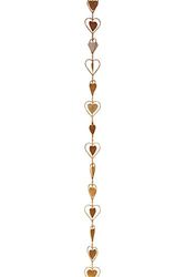 Ancient Graffiti RC-HRT-IR 4 x 96 x 4-inch gevlamd koperen hart regenketting - meerkleurig