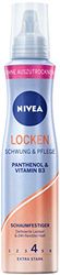 NIVEA Mousse de soin pour cheveux bouclés avec panthénol et vitamine B3 150 ml